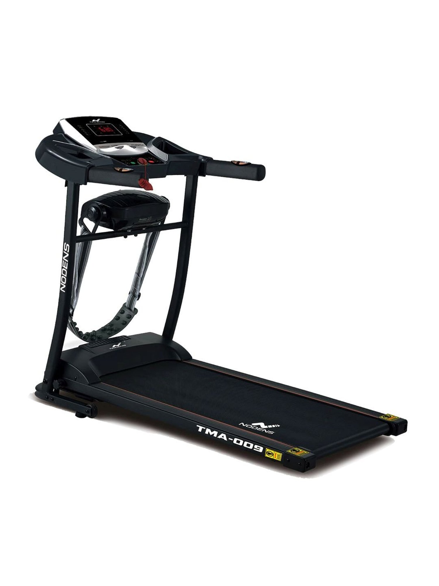 NODENS Fitness Black Motorised Multifunctional Treadmill (2.0 HP Peak)