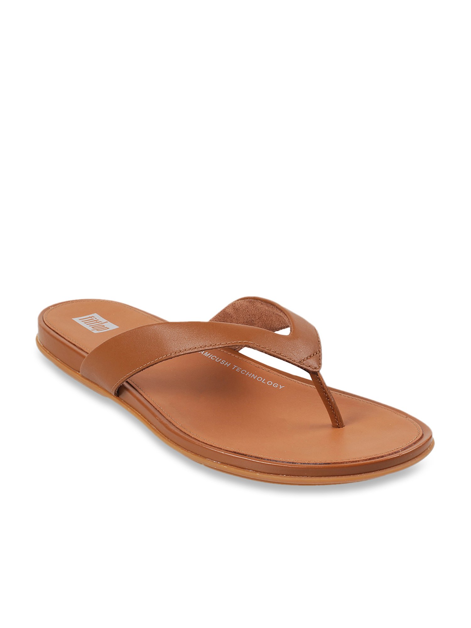 FitFlop Women's Tan Thong Sandals