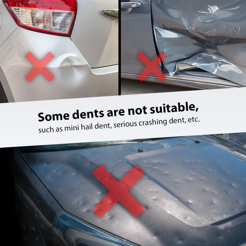 FIRSTINFO Powerful Auto Suction Cup Dent Puller/ 125 mm Lifter and Glass Moving, Lifting with Aluminum Carrying Handle