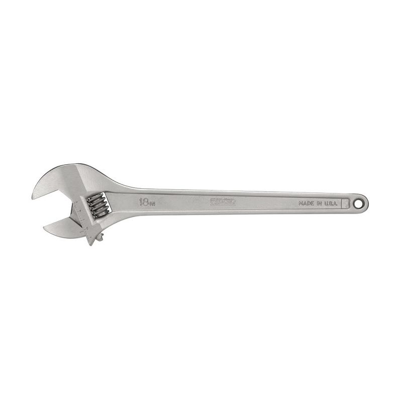 Ridgid 768 2-1/8 in. Capacity 18 in. Adjustable Wrench