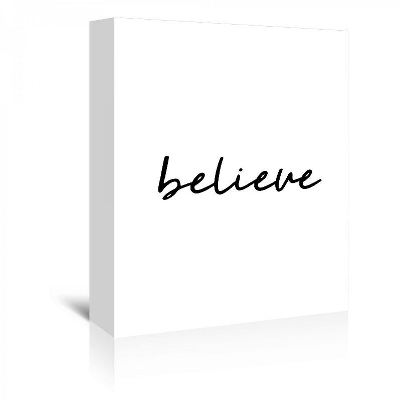 Americanflat Yay by Word Up Creative Wall Art Canvas - 11" x 14"