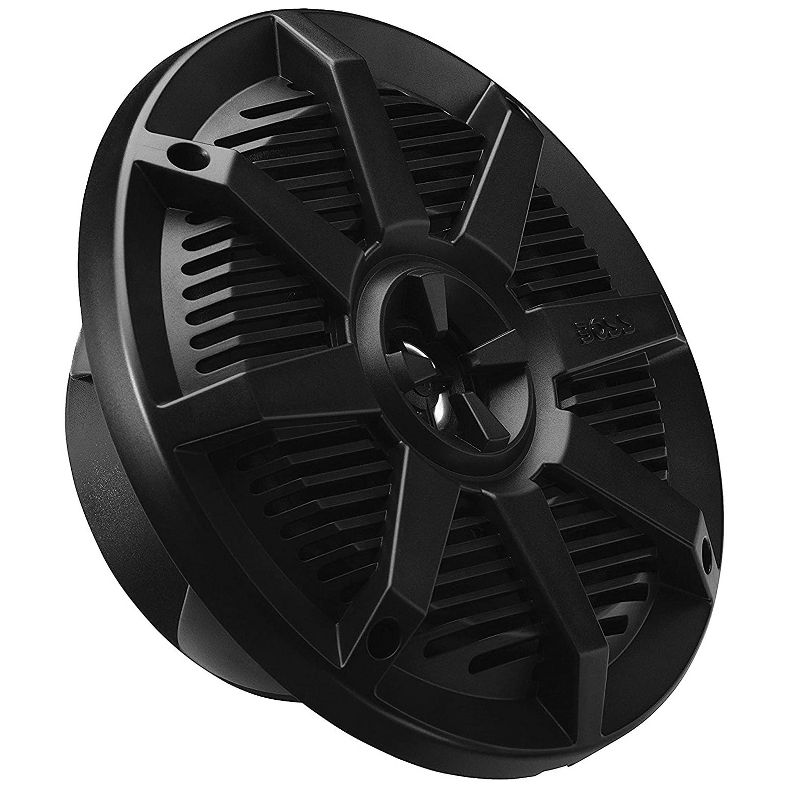 BOSS Audio 6.5-Inch 200-Watt 2-way Water Resistant Marine Boat Speakers, Black, Set of 2