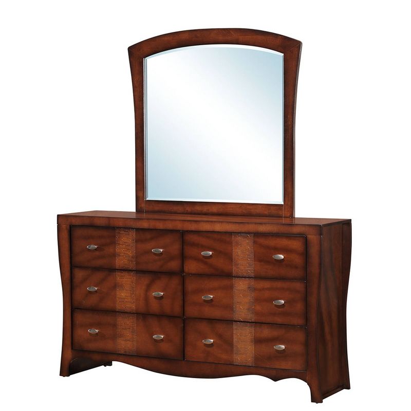 Queen Bungalow Bedroom Set Medium Brown - Home Styles