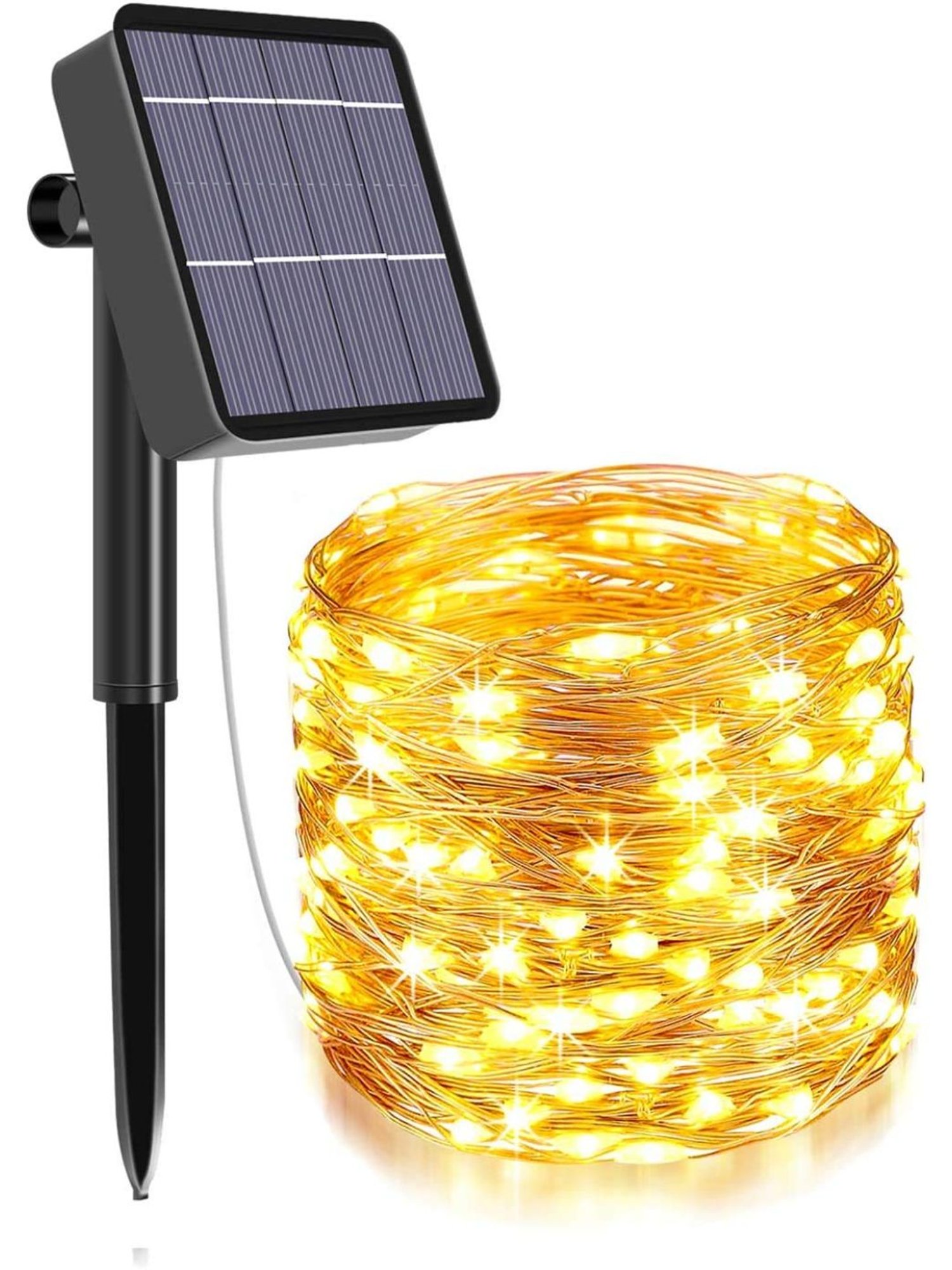 Xergy Solar Fairy Outdoor String Lights, 79Ft 240 LED 24meter 1.5W Solar Garden Light - Pack of 1