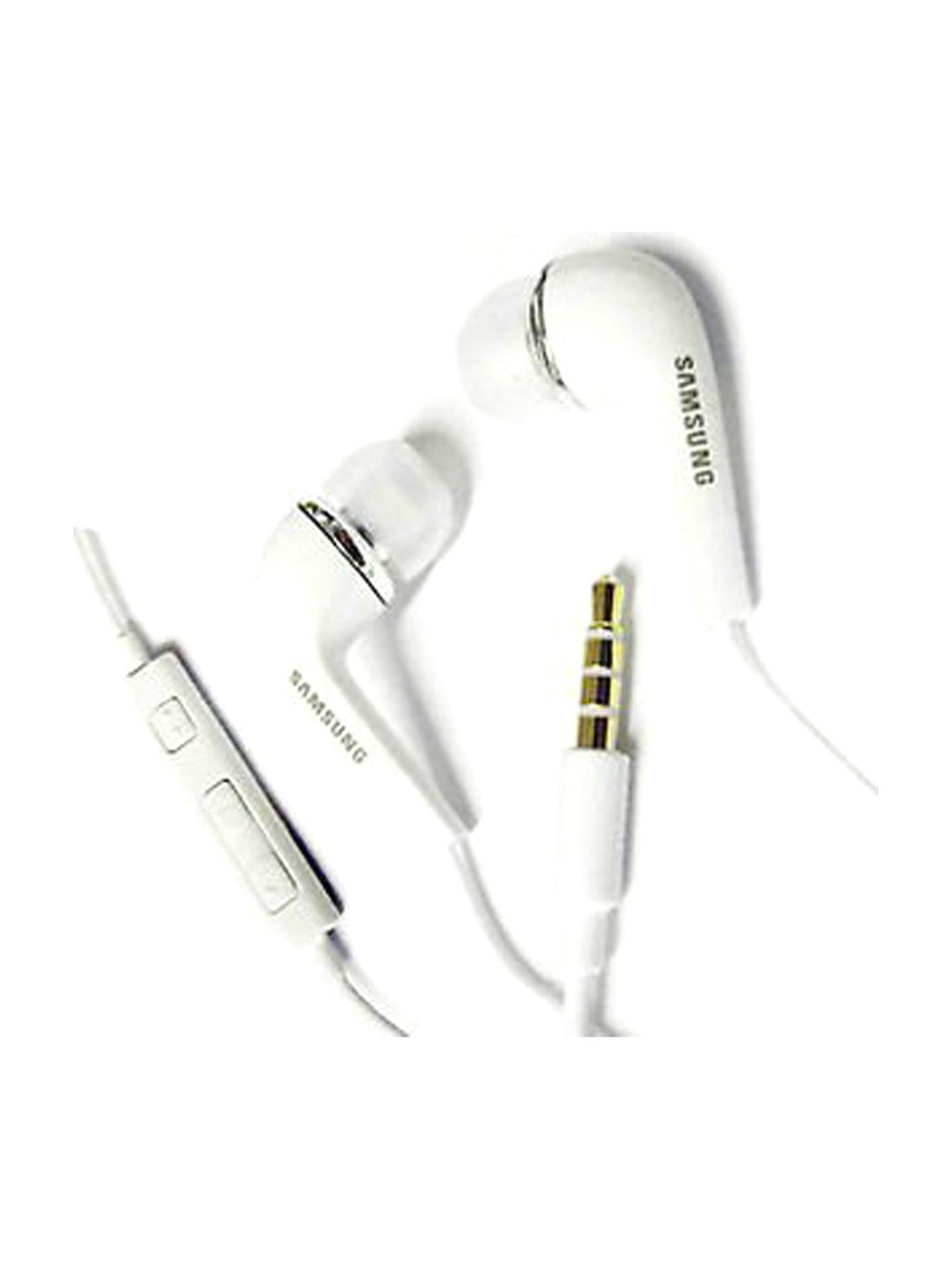 Samsung Ehs64Avfwe Stereo Headset With Mic (White)