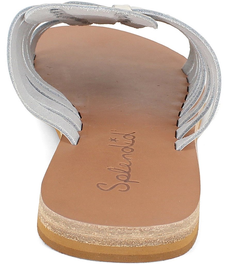 Splendid Talula Leather Huarache Slide Sandals