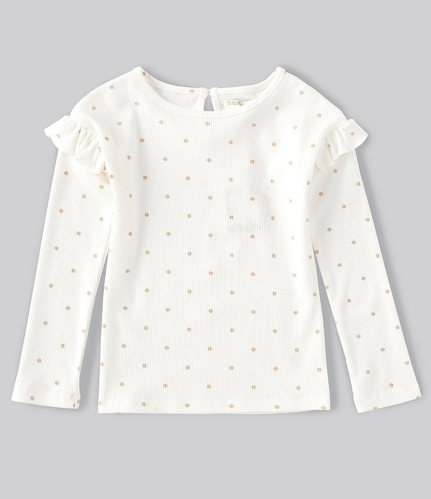 Chelsea & Violet Little Girls 2T-6X Tie Front Tee