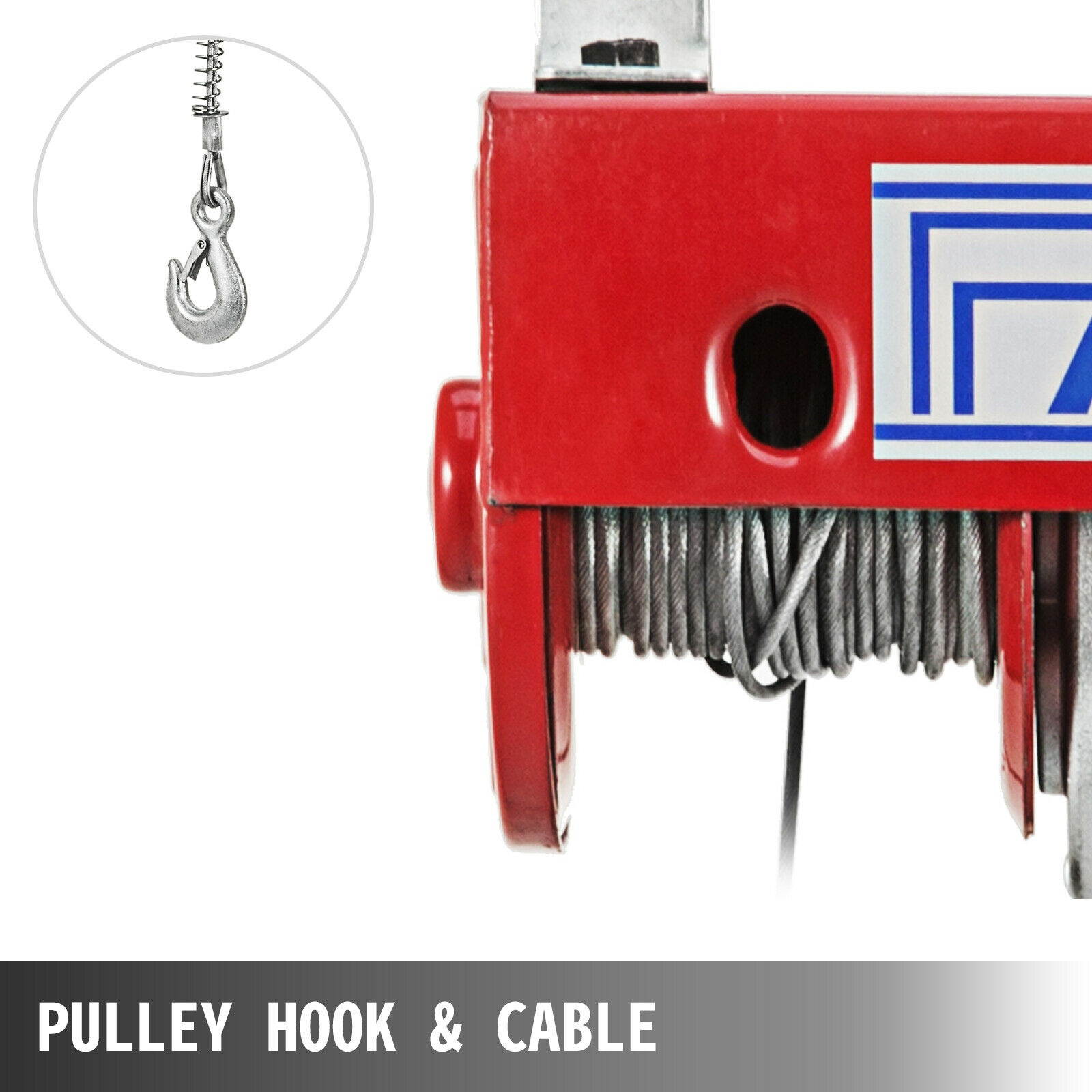 0.5Ton Electric Hoist Lifting Engine Heavy Duty Motor PA500 Winch Hoist Crane