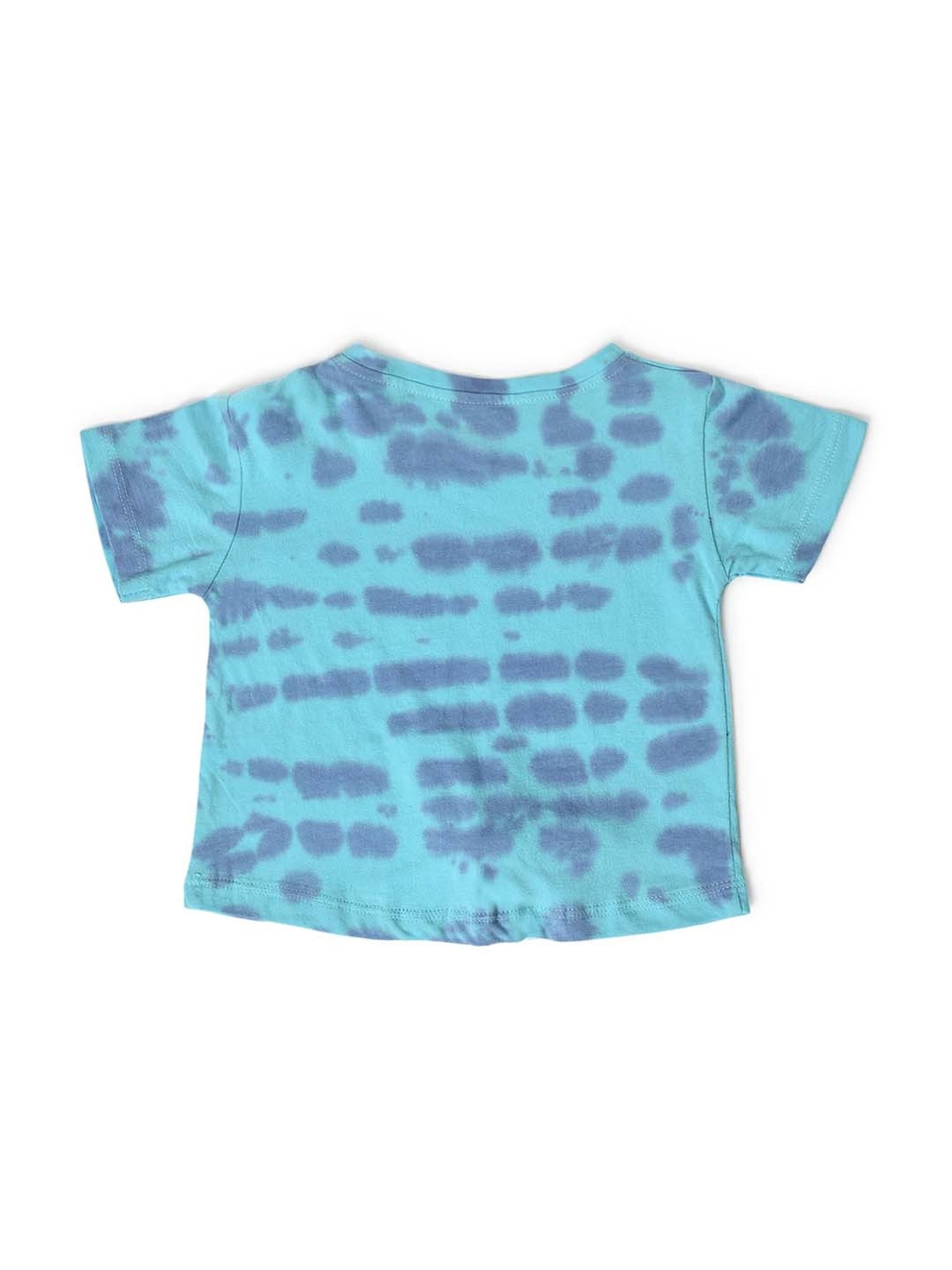 MiArcus Kids Purple & Blue Printed Top