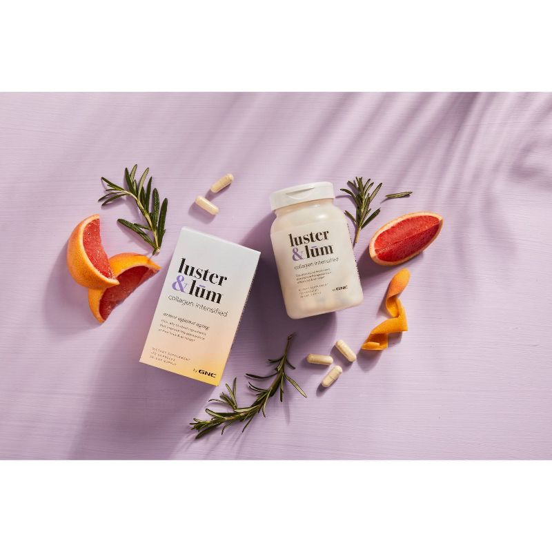 Luster & Lum Collagen Intensified Dietary Supplements - 120ct