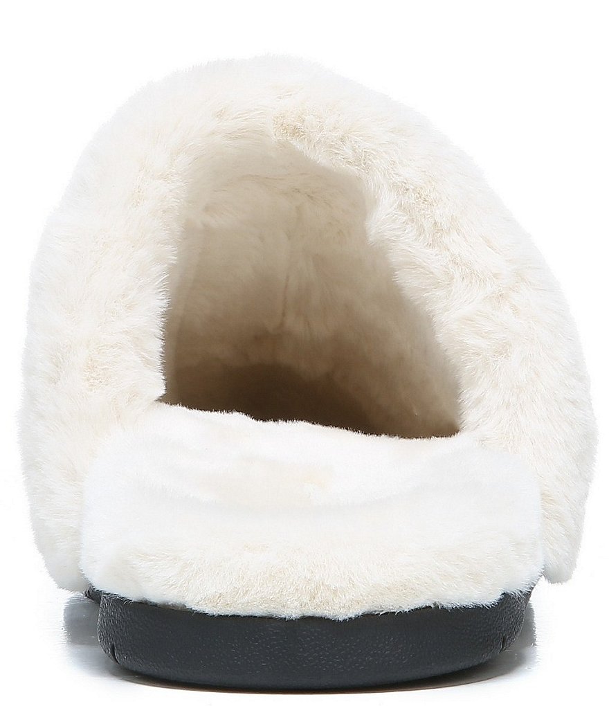 Vionic Josephine Faux Fur Lined Slide-On Slippers
