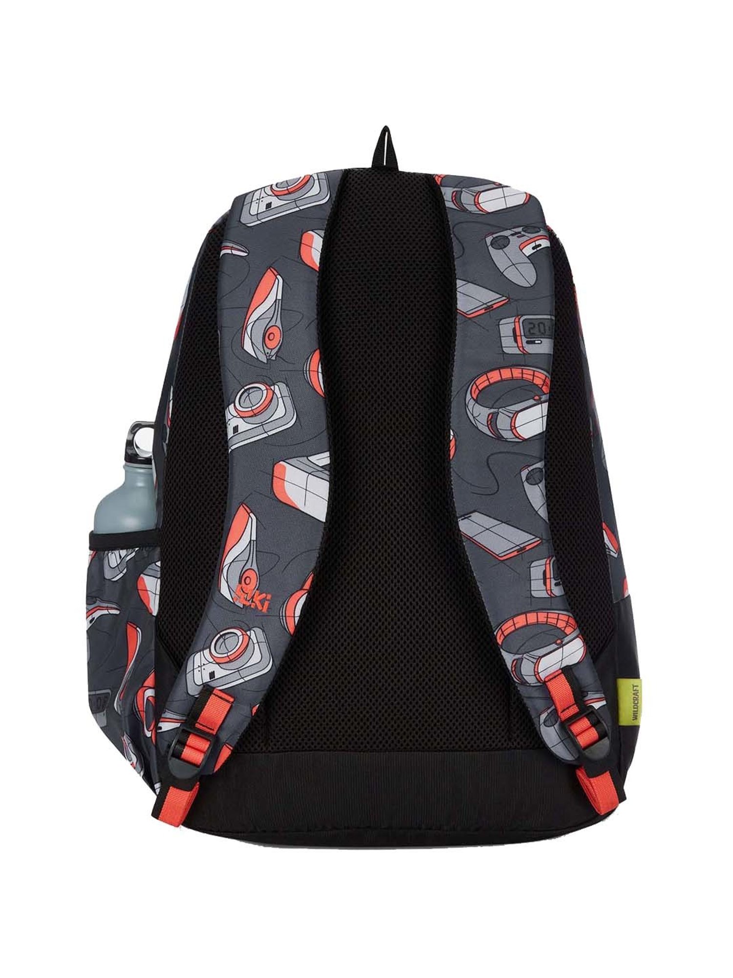 Wiki 29.5 Ltrs Black Medium Backpack