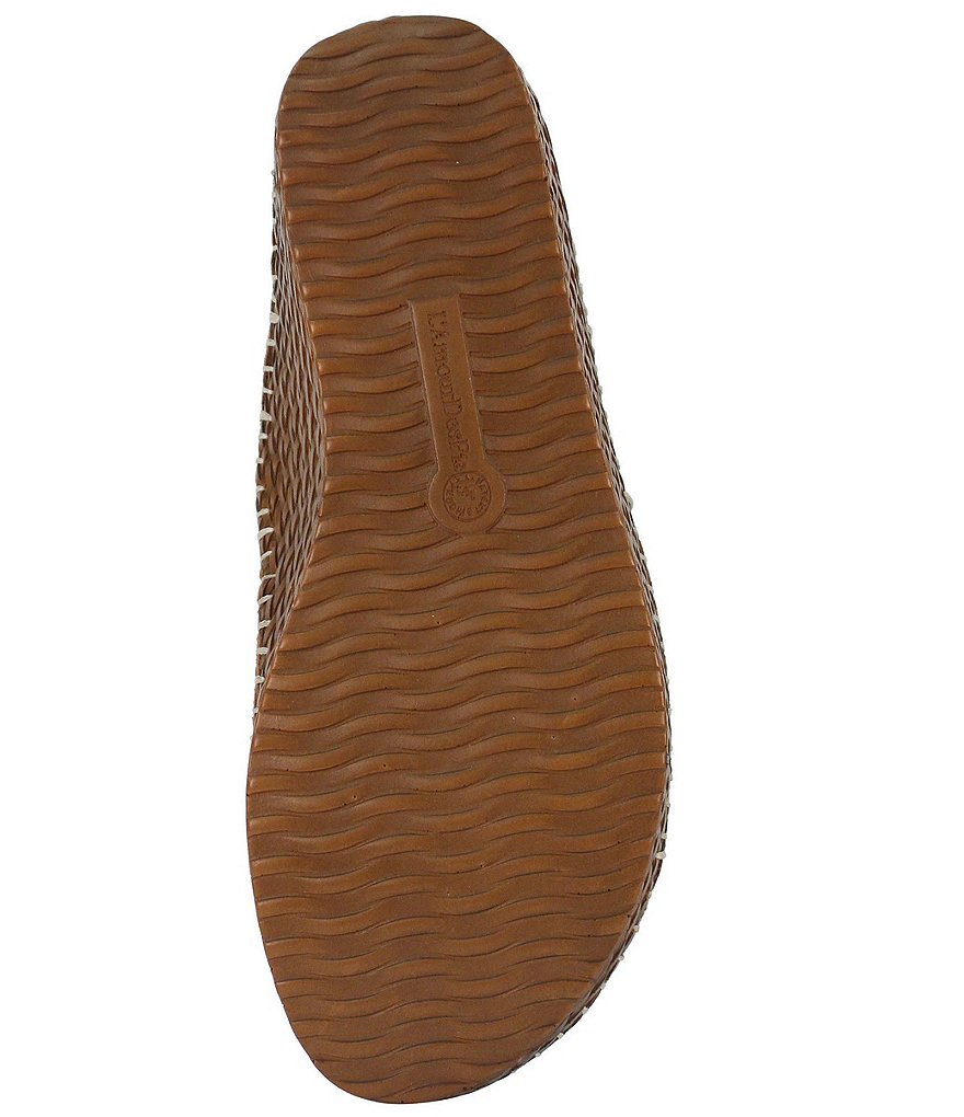 L'Amour Des Pieds Yahya Leather Espadrille Wedge Sandals