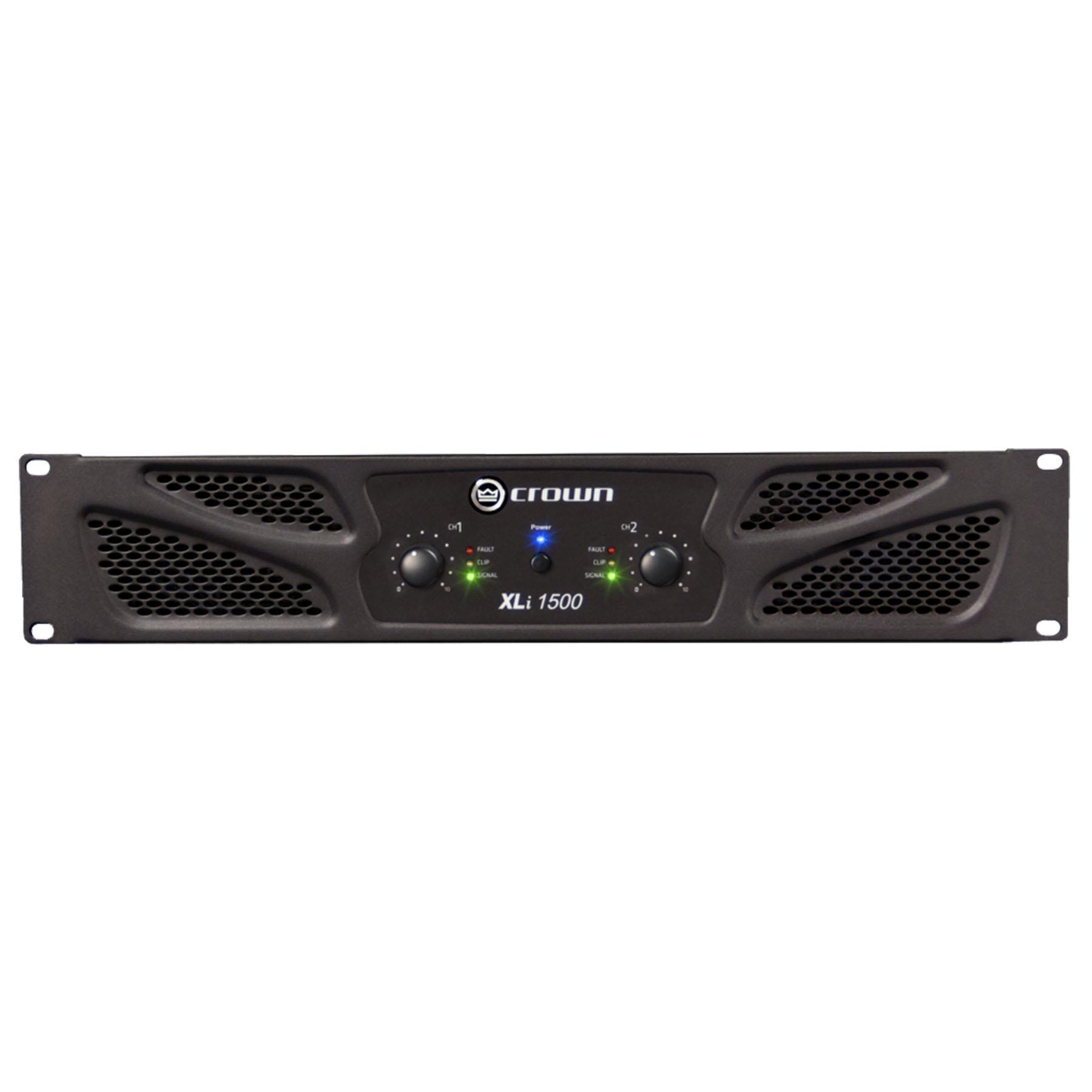 Crown XLI1500 Stereo 2-Channel 900-Watt Power Amplifier