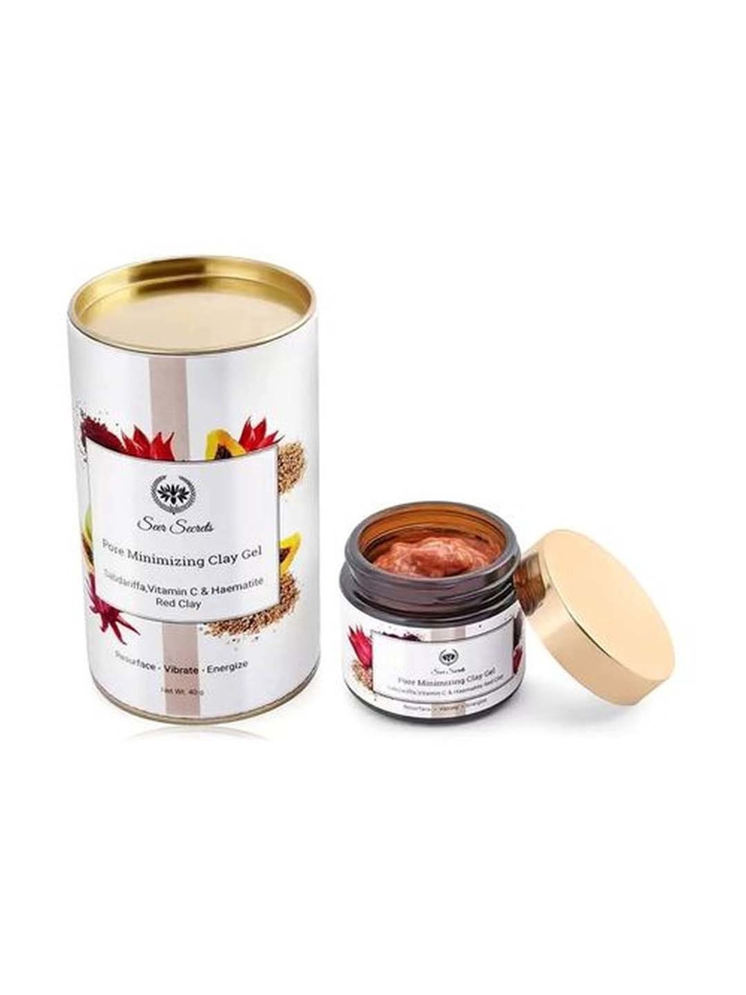 Seer Secrets Sabdariffa Red Clay Mask - 40 gm