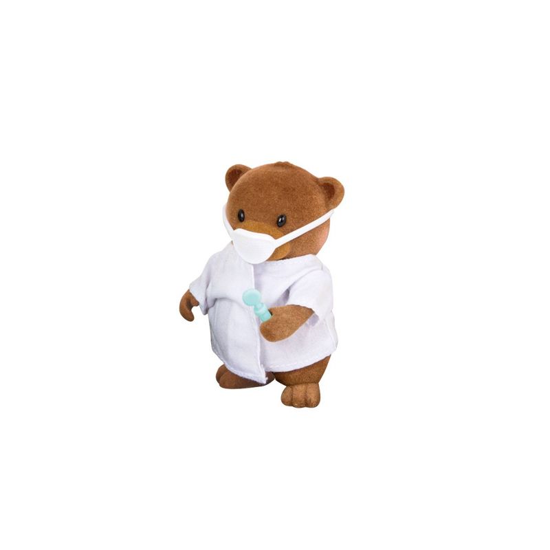 Li'l Woodzeez Doctor Playset with Accessories 35pc - Walk-In Health Clinic