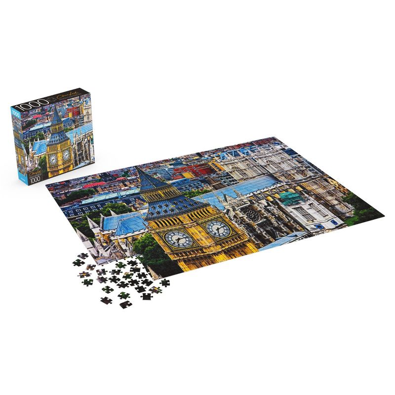 Cardinal Chris Lord: Big Ben and Westminster Abbey Puzzle - 1000pc