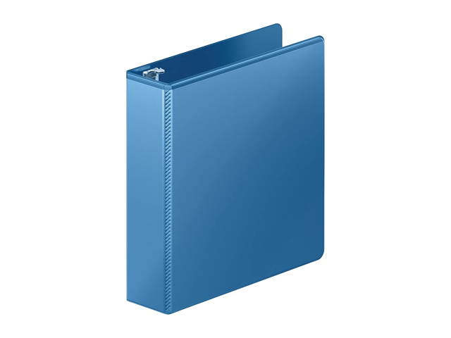 Wilson Jones W363-44-7462PP Heavy Duty Round Ring View Binder with Extra Durable Hinge, 2", PC Blue