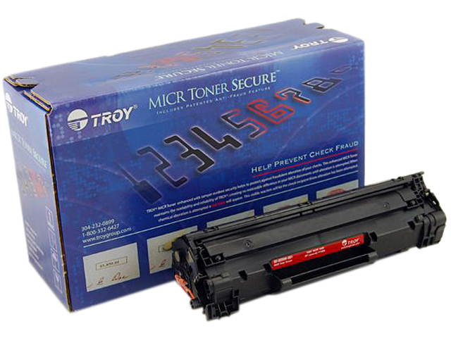 Troy 02-82000-001 MICR Secure Toner Cartridge (Alternative for HP 78A/CE278A) - Black