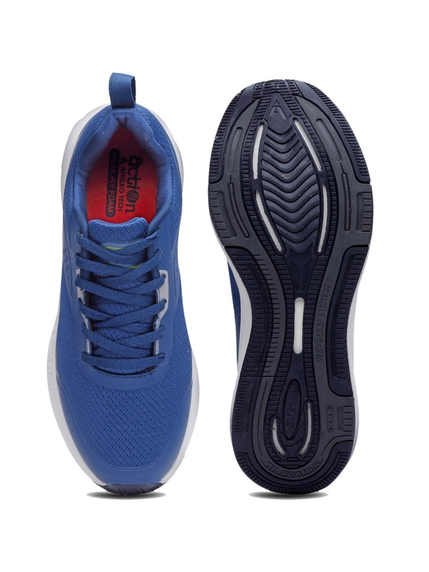 Action Men's Teal Running Shoes