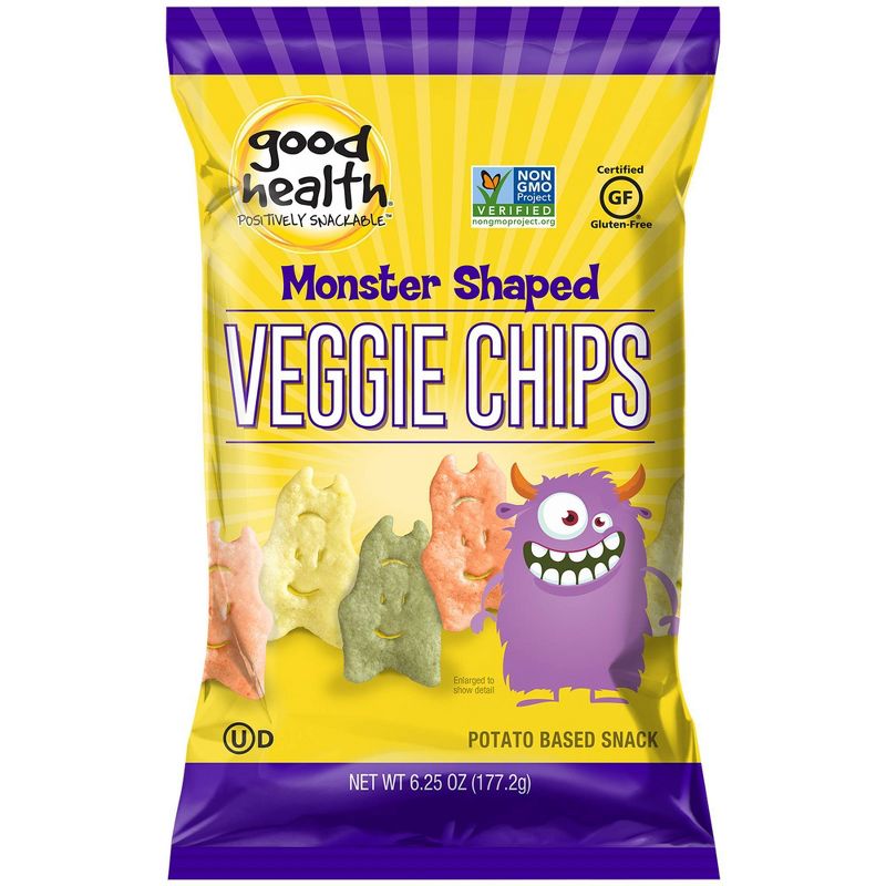 Good Health Monster Shaped Veggie Chips - 6.25oz
