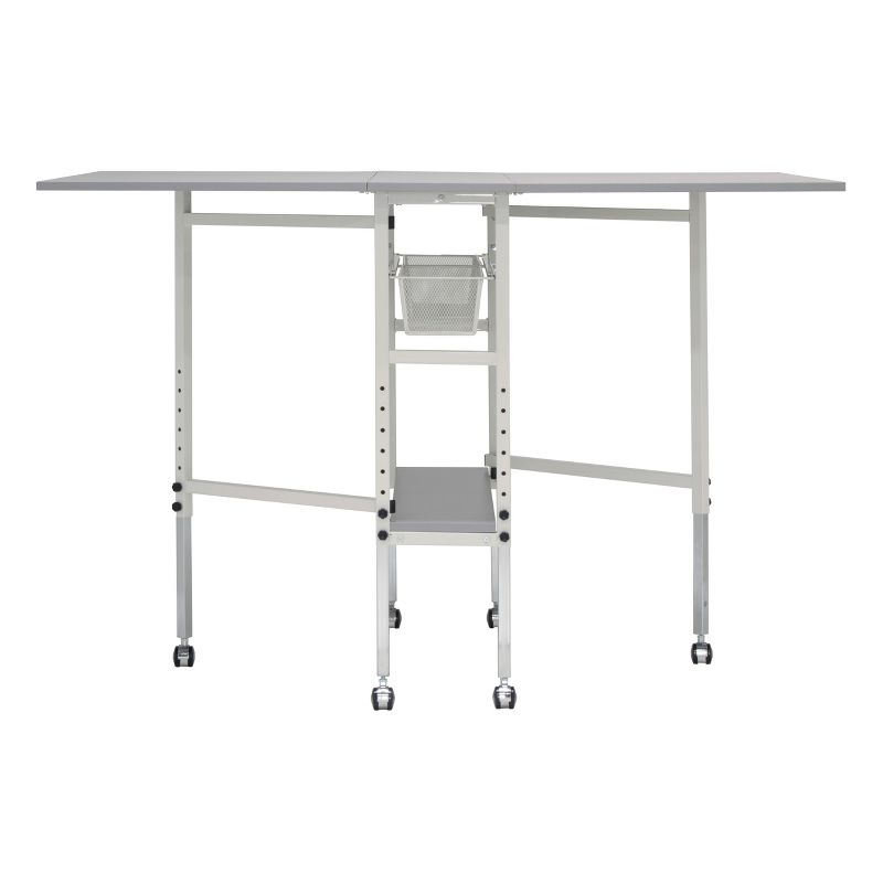 Emma and Oliver 72" x 12" x 12" Birchwood Bar Top Riser with Silver Legs
