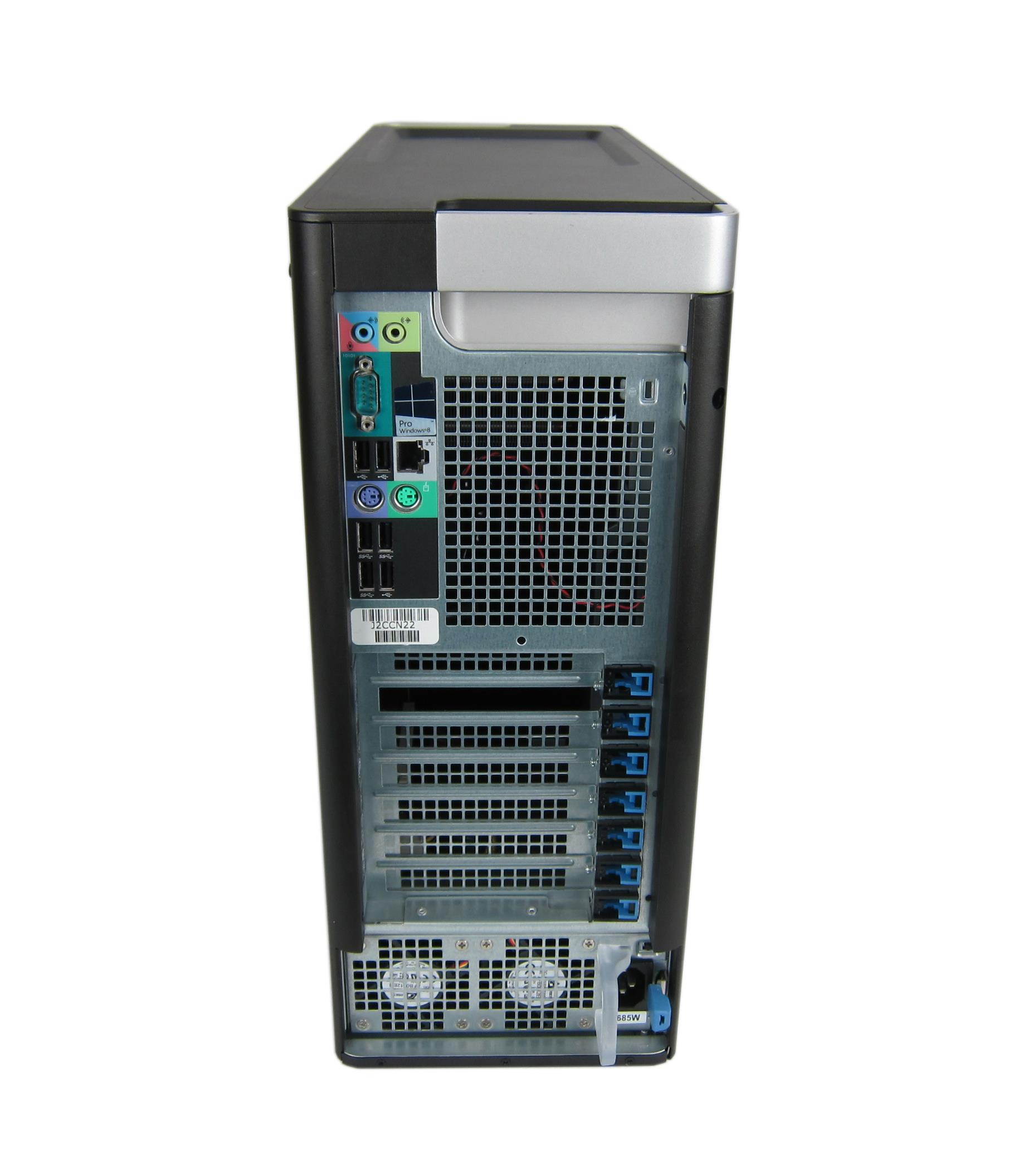 Dell Precision T3610 - E5-1607v2 3.0GHz QC 64GB 600GB 10K H310 K2000 W10Pro