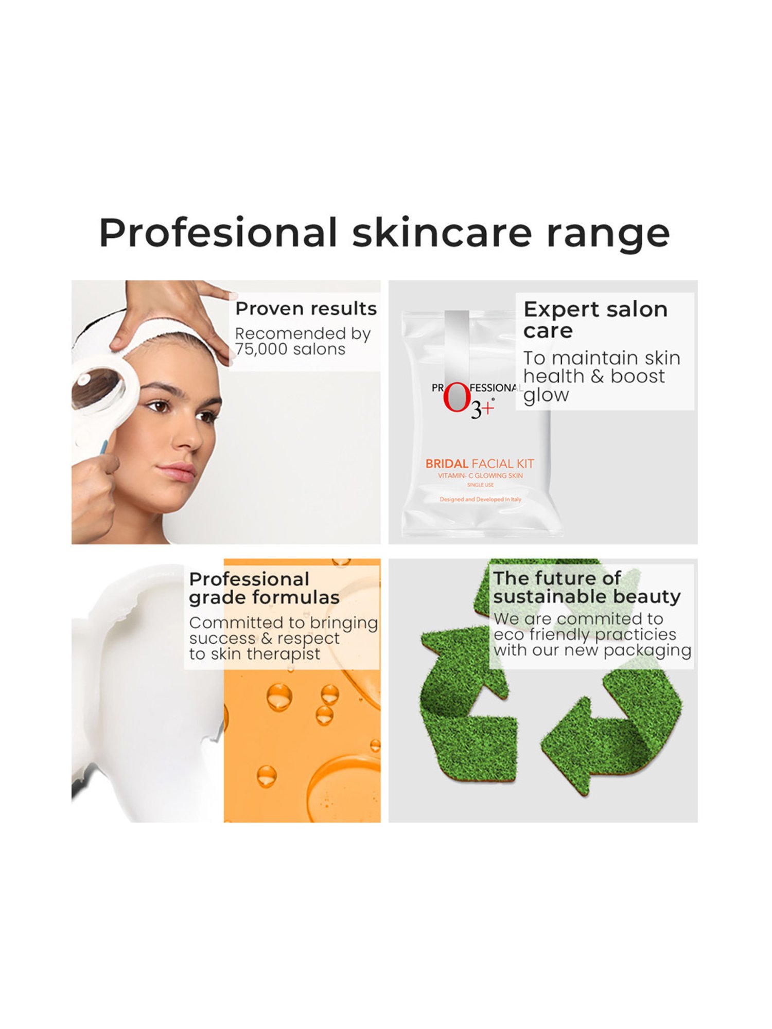 O3+ Bridal Facial Kit Vitamin C Glowing Skin