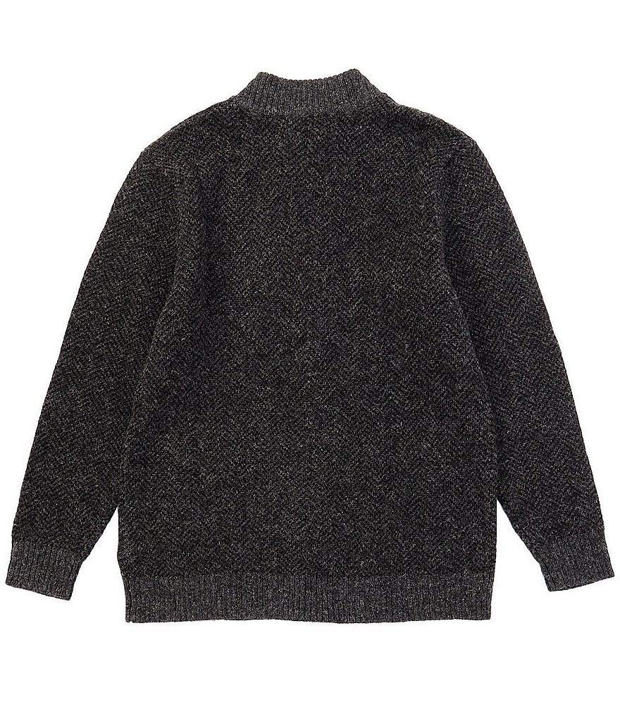Pendleton Shetland Wool Full-Zip Sweater