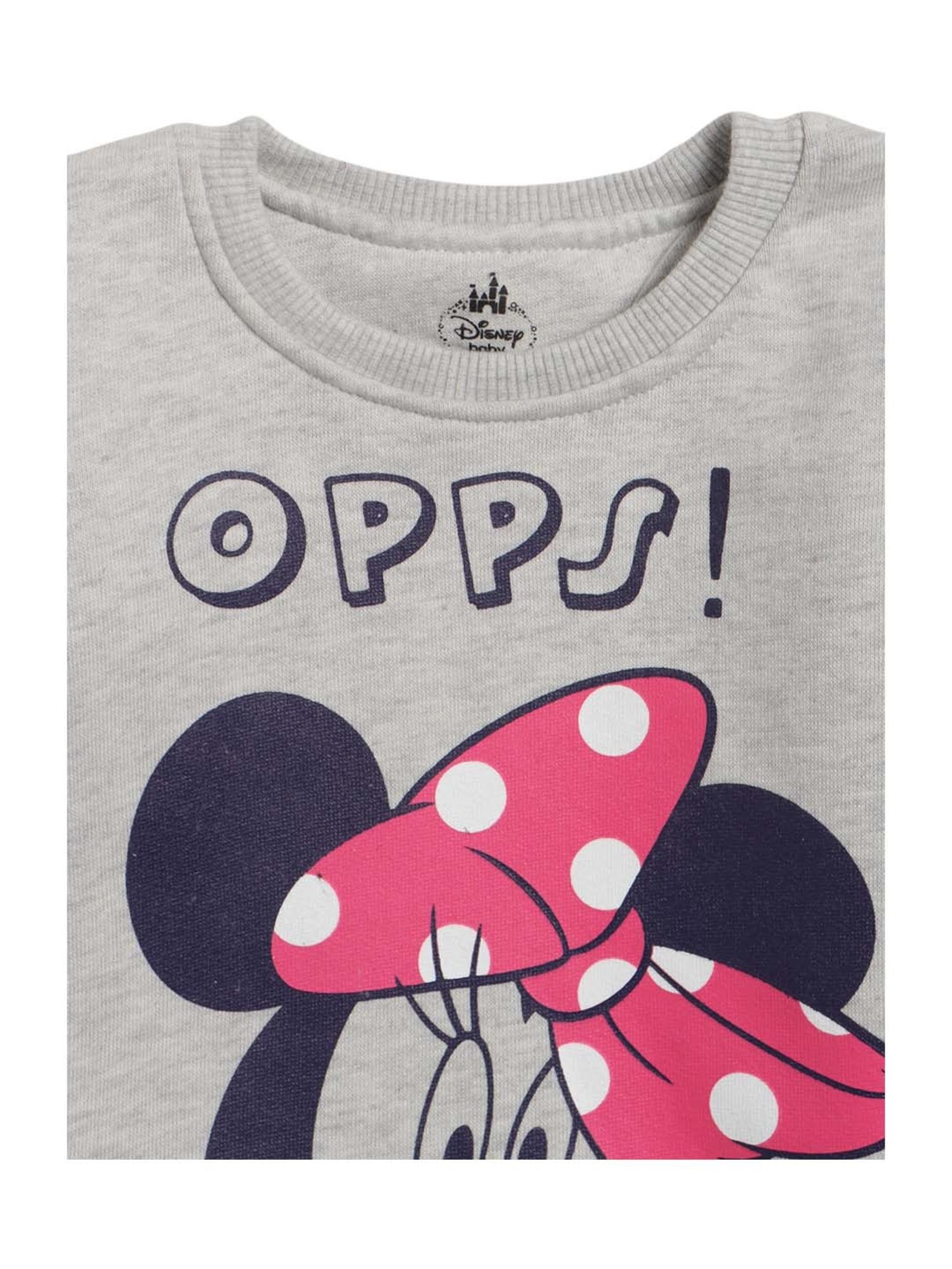 Bodycare Kids Grey & Fuchsia Cotton Printed Clothing Set