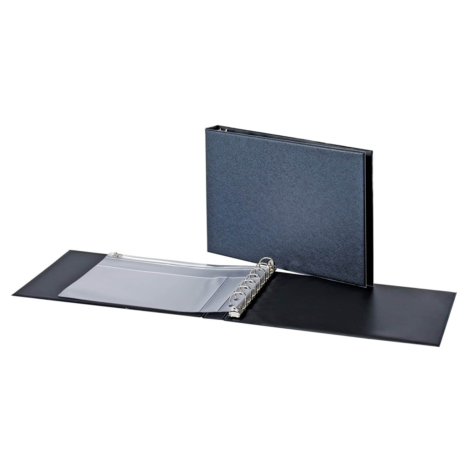 Cardinal Check Binder, D-Ring Reference, 7 Rings, 1-Inch, Black (35000V3)