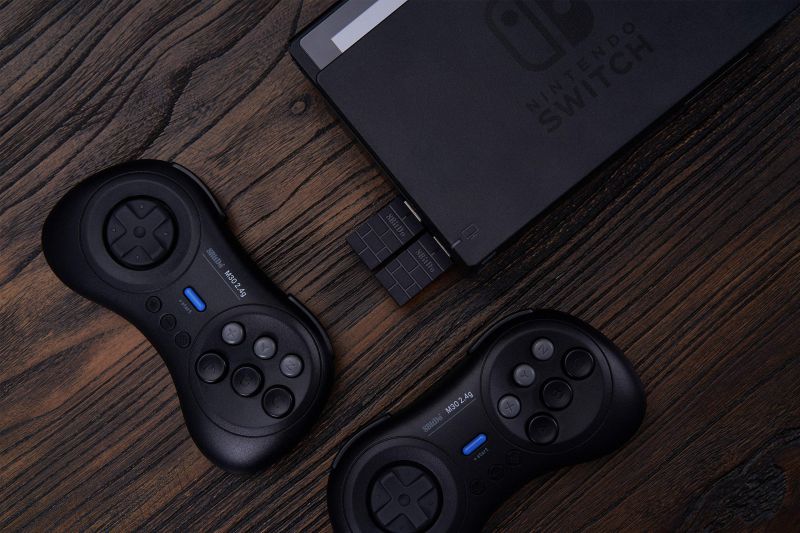 8Bitdo M30 2.4G Wireless Gamepad for Sega Genesis Mini and Mega Drive Mini - Sega Genesis