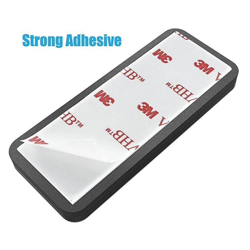 Magnetic Phone Car Mount  Universal Stick On Rectangle Flat Dashboard Magnetic Car Mount Holder, for Cell Phones and Mini Tablets -Extra Strong with 10 Magnets!