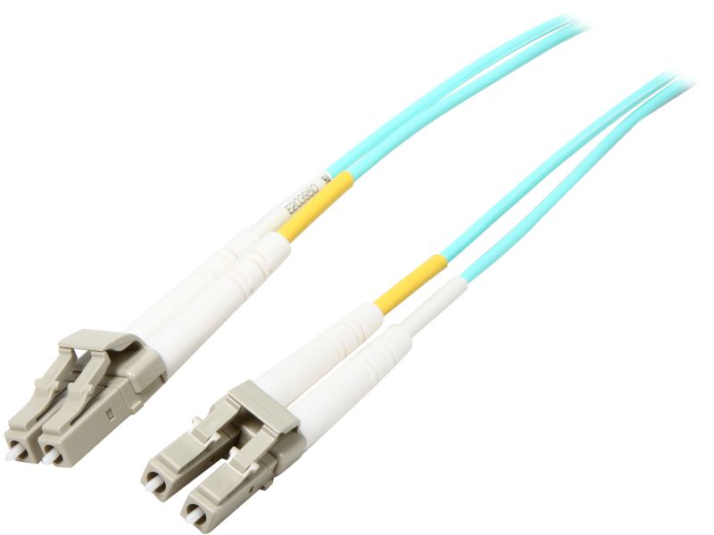 Fiber Optic Cable LC-LC 9/125 Duplex Single-Mode Fiber Cable Yellow 5 meters