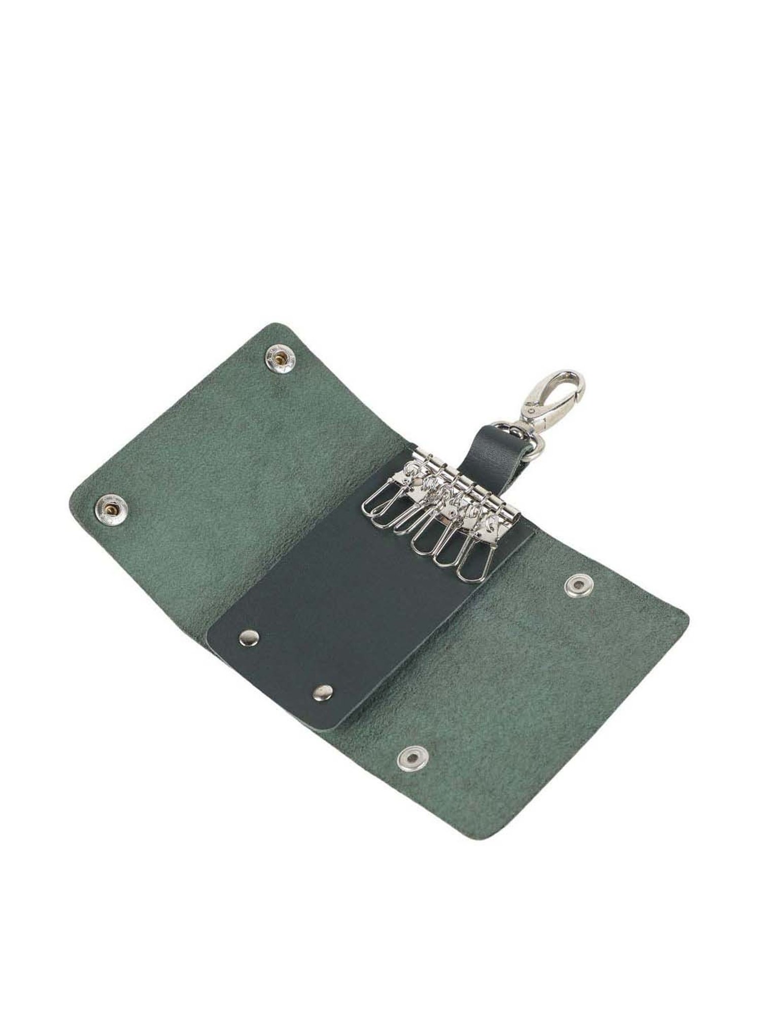 SASSORA Red Leather Keychain Key Ring Holders Anniversary Gift, Birthday Gift - Pack of 2