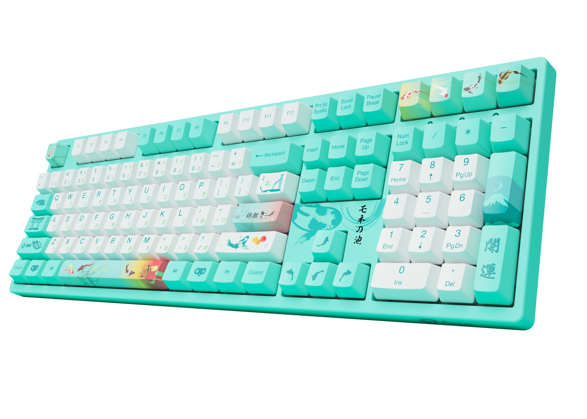 Akko 3108V2 Sailor Moon Gaming Mechanical Keyboard Pink Switch Double Shot Dye Sub PBT Keycaps NKRO Detachable USB Type-C Pink Cat Paw