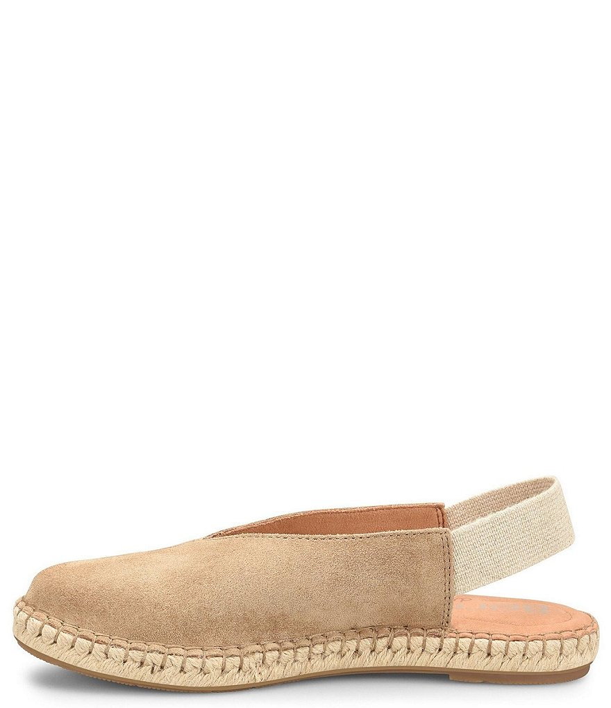Born Shilo Suede Slingback Espadrilles