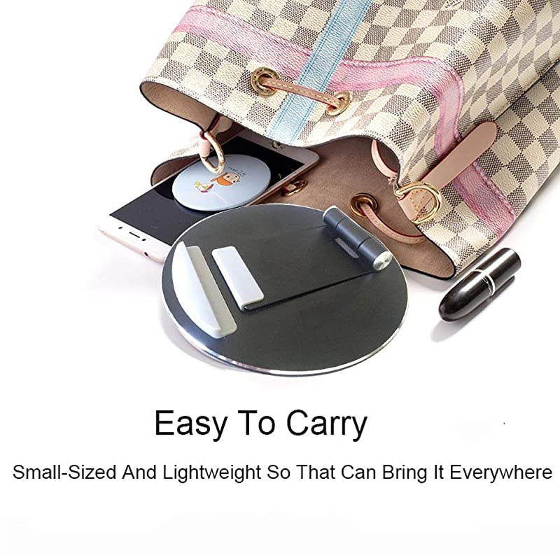 Tablet Stand Adjustable Aluminum Desktop Tablet Phone Holder Compatible with Tablet iPad MiniiPhone X87 Plus76s6 Samsung Galaxy Tablet 4105quot Black