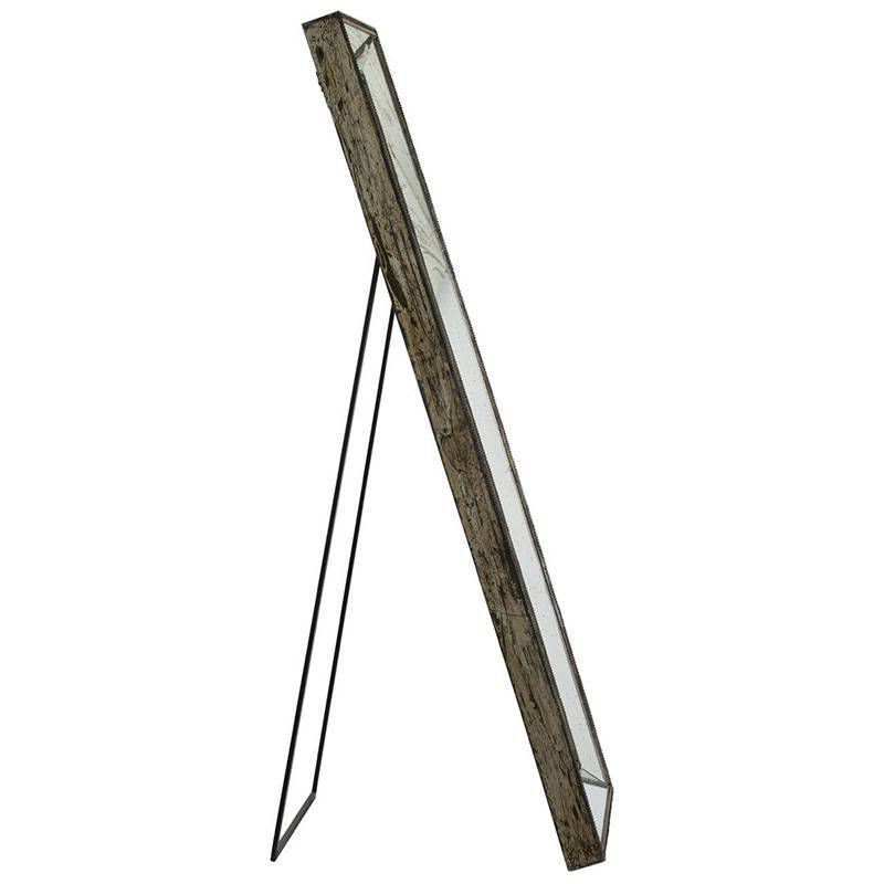 15"x51" White Full Length Over The Door Mirror White - Patton Wall Decor