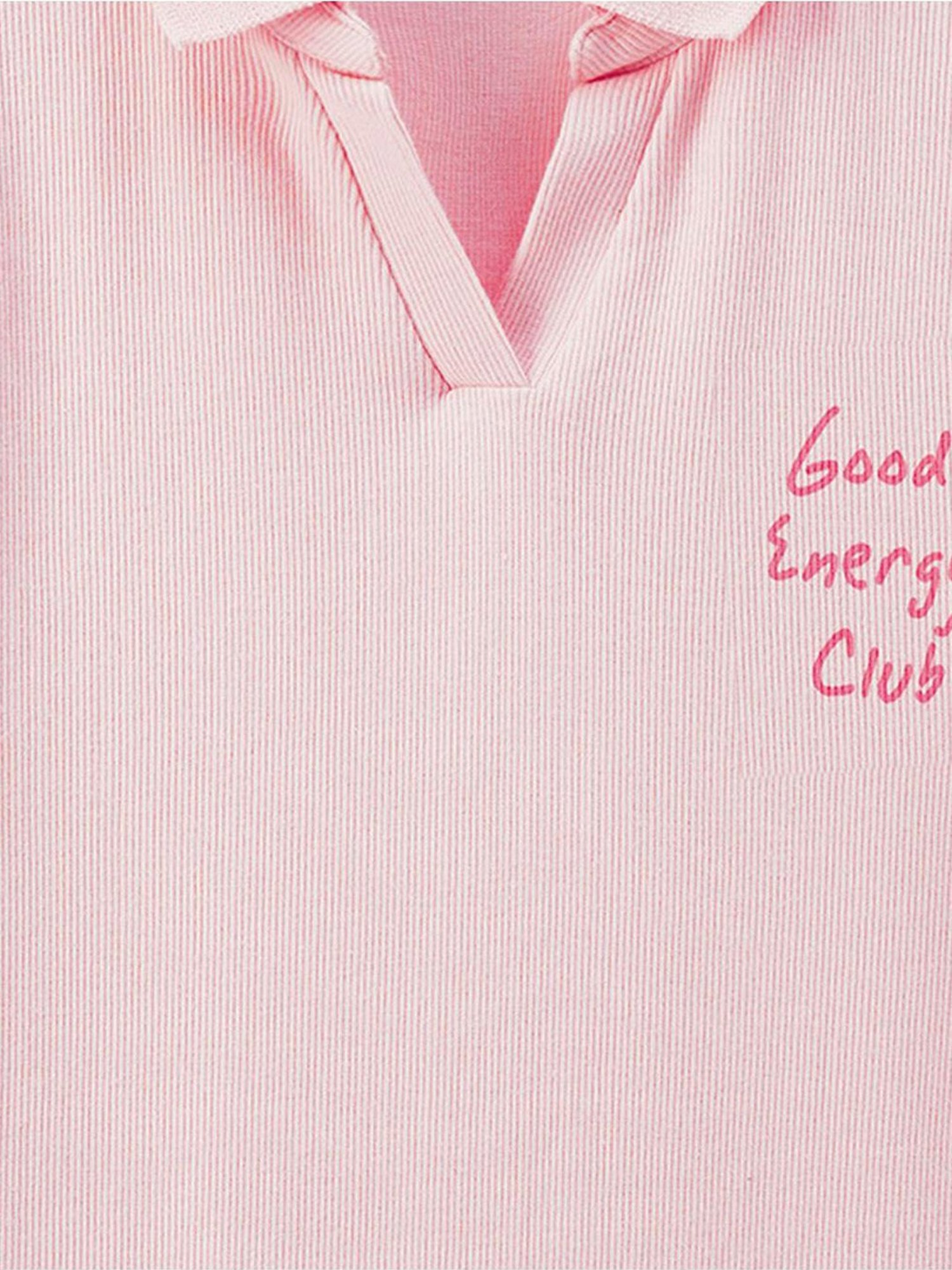 Edheads Kids Pink Cotton Printed Dress