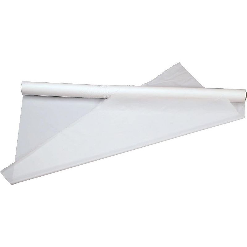 Tablemate Table Set Plastic Banquet Roll Table Cover 40" x 100ft White I4010WH