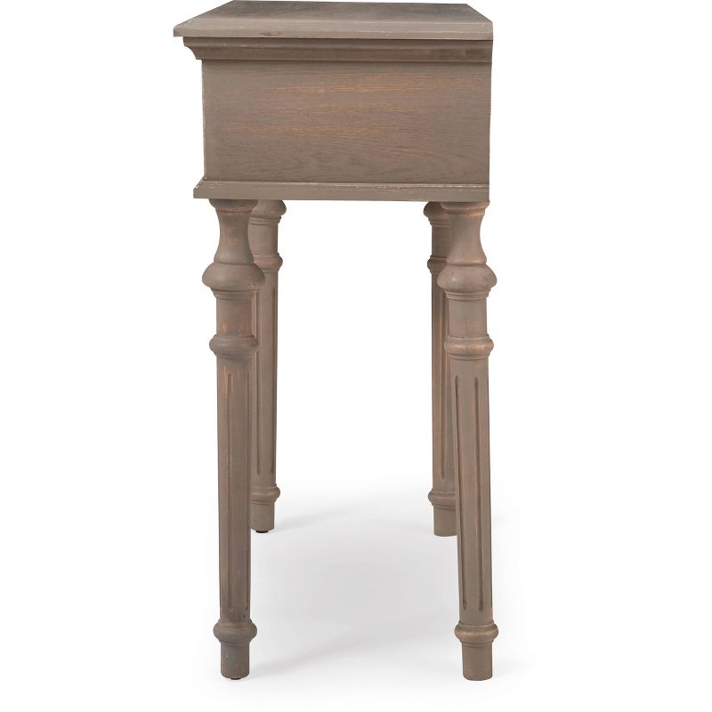 Cassatt 2 Drawer Console Table Gray - Finch