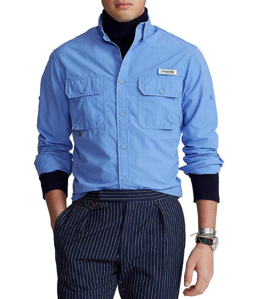 Polo Ralph Lauren Classic-Fit Bi-Swing Workshirt