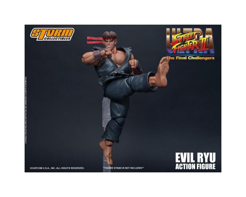 Evil Ryu 1:12 Scale Figure I Street Fighter | Storm Collectibles Action figures