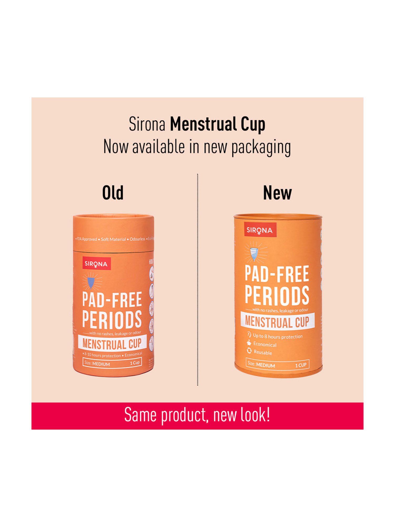 Namyaa Ultra Soft Medium Reusable Menstrual Cup - 50 gm