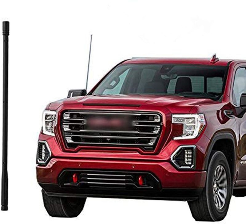 ASOOLL 13 inch Copper Radio Antenna for GMC Sierra Savana Chevy Silverado Suburban1500 2500 3500 2500 HD 3500 HD Easy-to-Replace Antenna Accessories