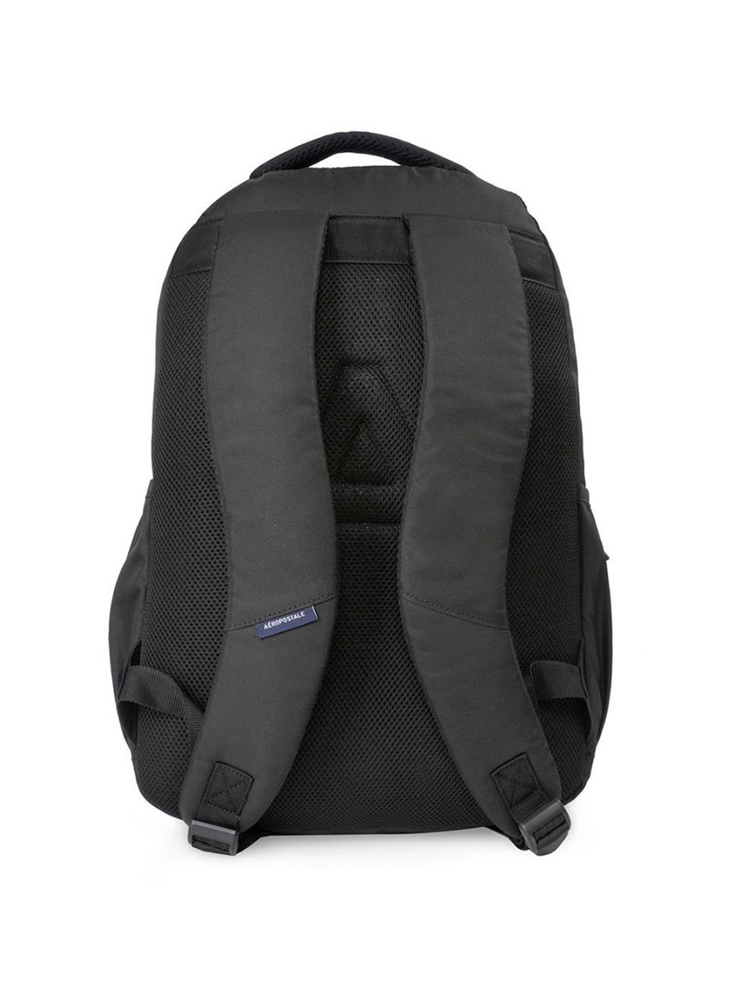 Aeropostale Marlin Black Polyester Printed Laptop Backpack - 23 Ltrs