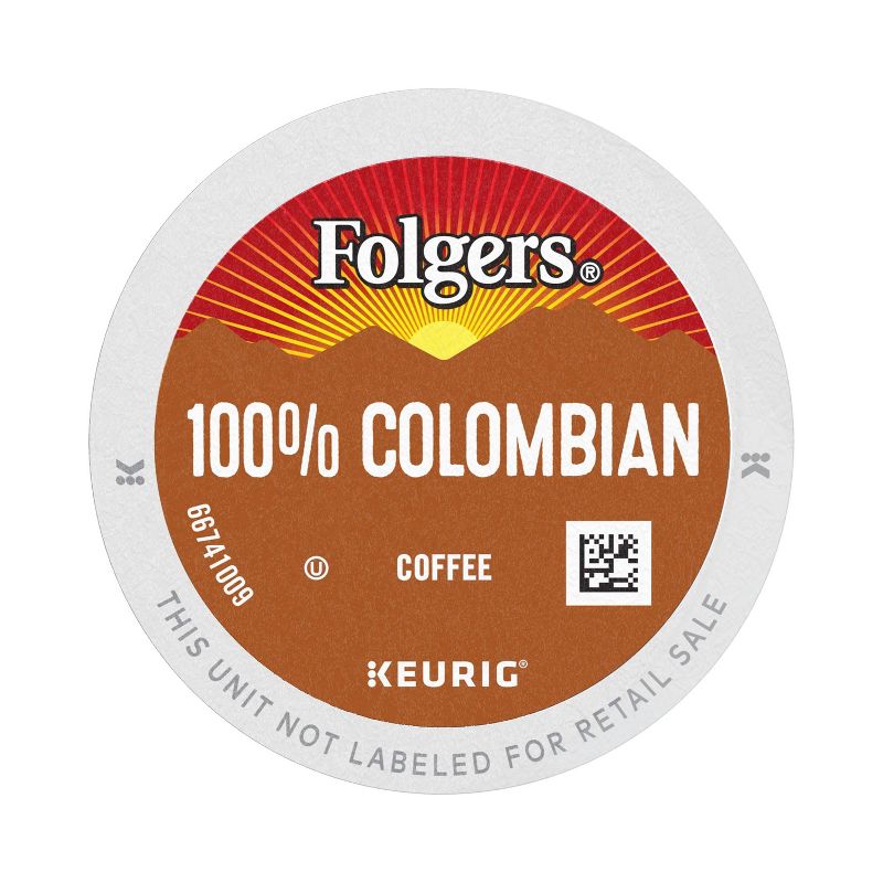 Folgers Colombian Dark Roast Coffee - Keurig  K-Cup Pods - 24ct