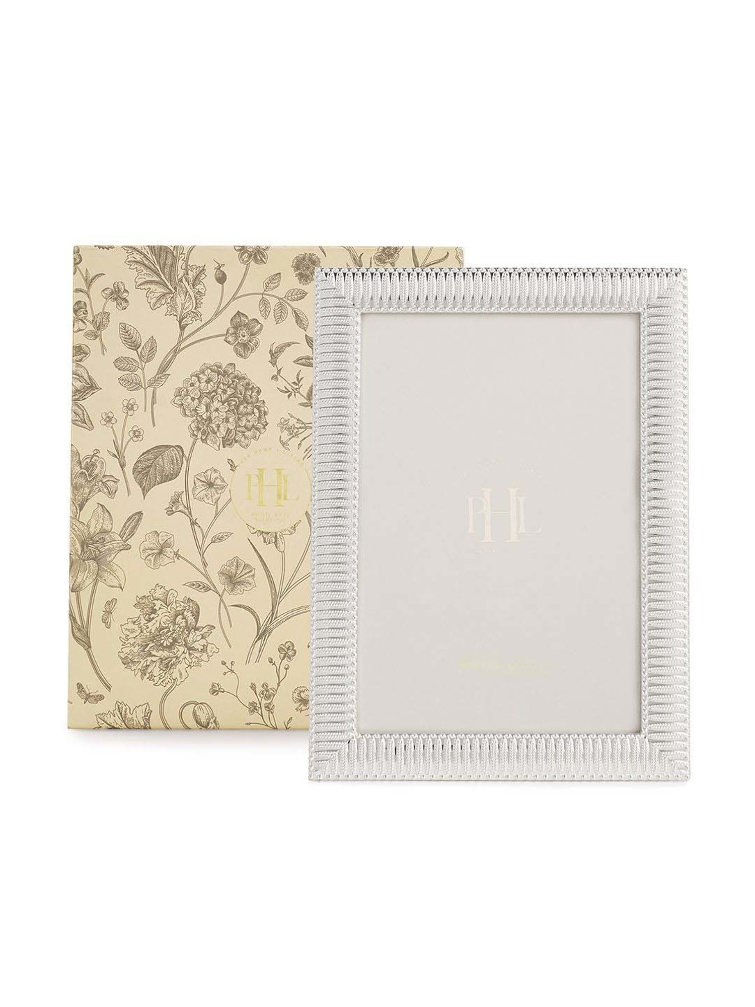 House This Kangto Brown & White Wood Photo Frame Gift Set