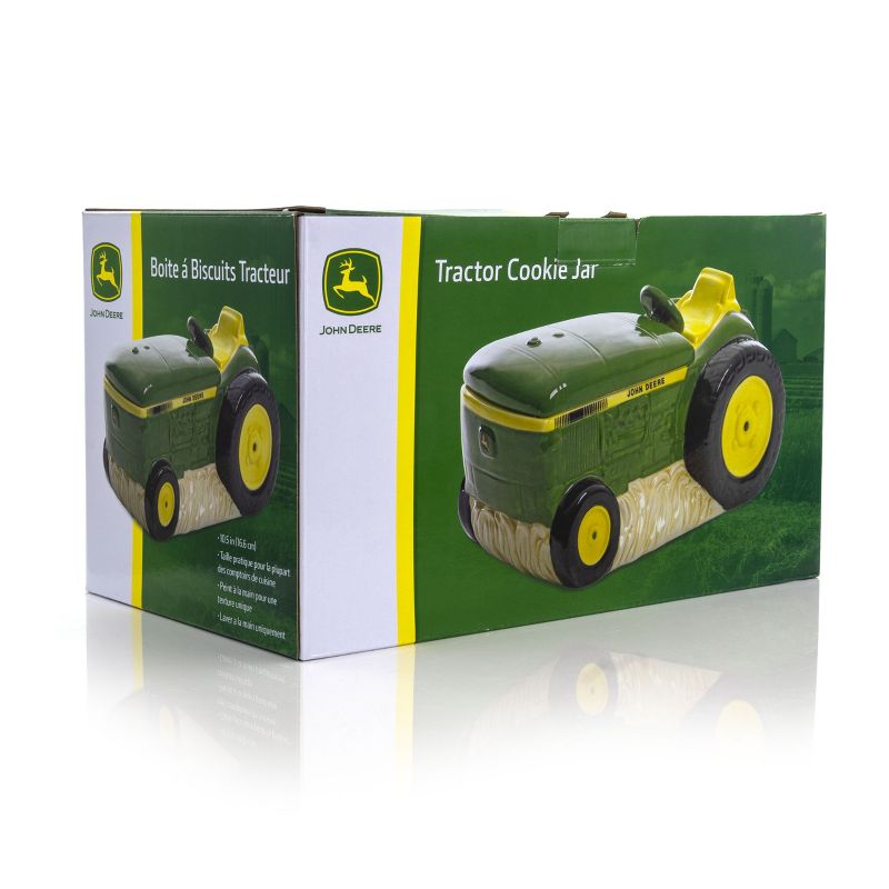 John Deere 10.5 Inch Stoneware Tractor Cookie Jar